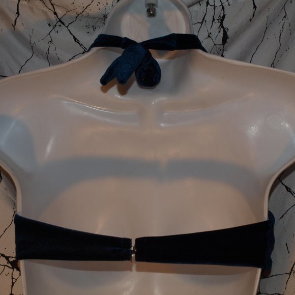 SWIMSUIT NEW Blue Velvet BY ZAFUL FOREVER YOUNG SIZE 6 - Picture 9 of 9